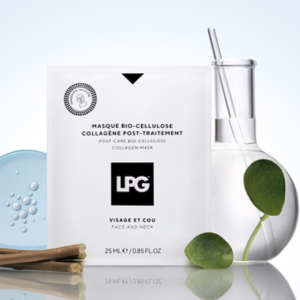 Masque BIO-CELLULOSE COLLAGÈNE Post-Traitement LPG Cosmétiques